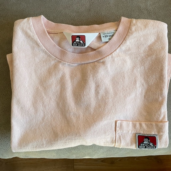 Ben Davis Tee Pink XLarge(wears like nike M) - Picture 3 of 3